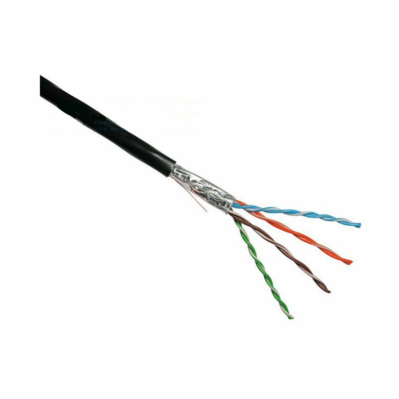 Ftp cca. Кабель FTP 4pr cat5e. Витая пара ftp4-cat5e. Кабель FTP 4pr 24awg, cat5e, наружный (Outdoor) + трос*1 (бухта 305 м) PROCONNECT. Кабель FTP 4pr 24awg cat5e 305м PROCONNECT.